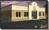 Commercial office remodel (exterior/interior) designed in collaboration with TR Design Group, Inc. as Project Manager, for California Baptist University, Riverside, California.
